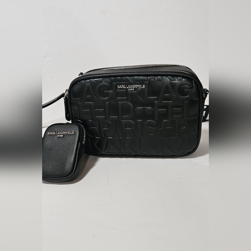 NWT Karl Lagerfeld Paris Crossbody Bag - Picture 2 of 6